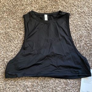 Black lululemon tank